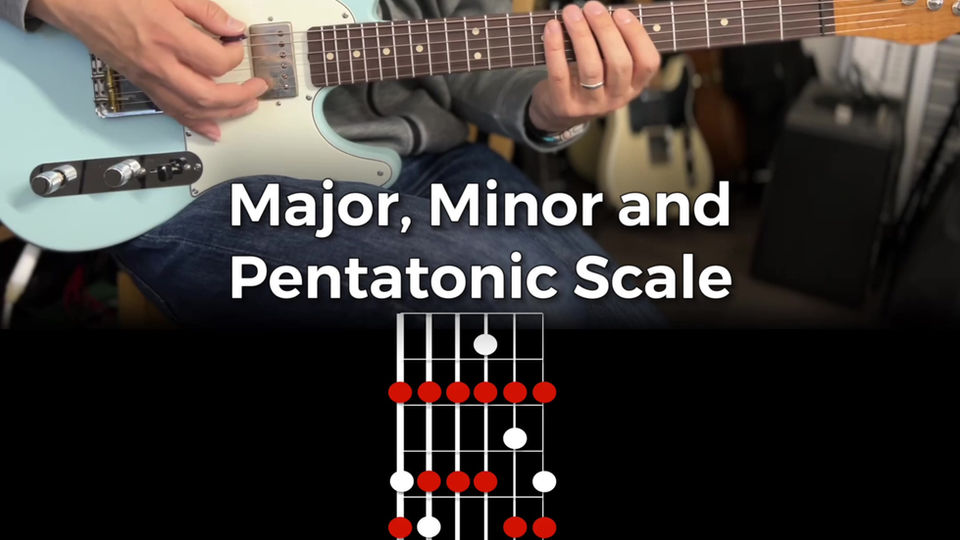 6: Major, Minor and Pentatonic Scale